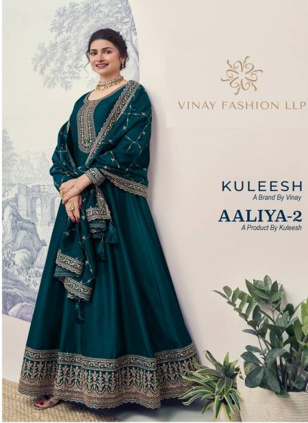 Aaliya 2 By Vinay Kuleesh Georgette Anarkali Wedding Salwar Suits Wholesale Shop In Surat
